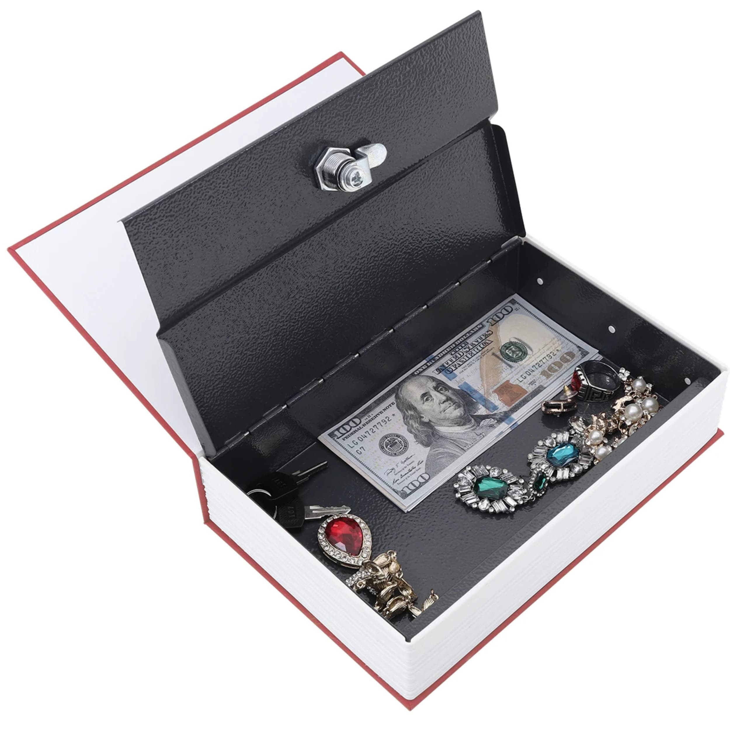 Skrytnik sejf ukryty w książce